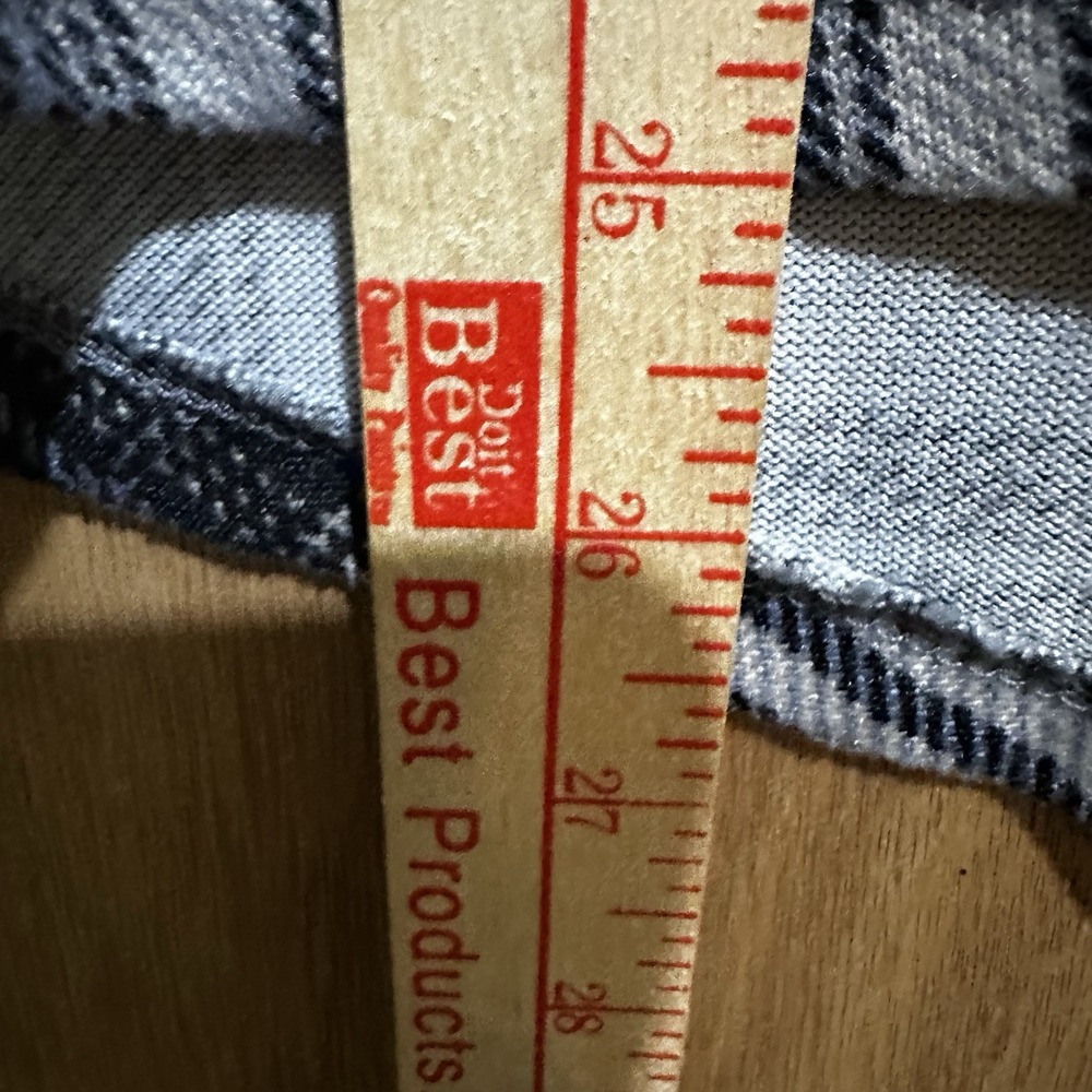 New York Laundry Women's Plaid Flannel Collared Roll Tab Blouse Pockets L - Picture 6 of 6